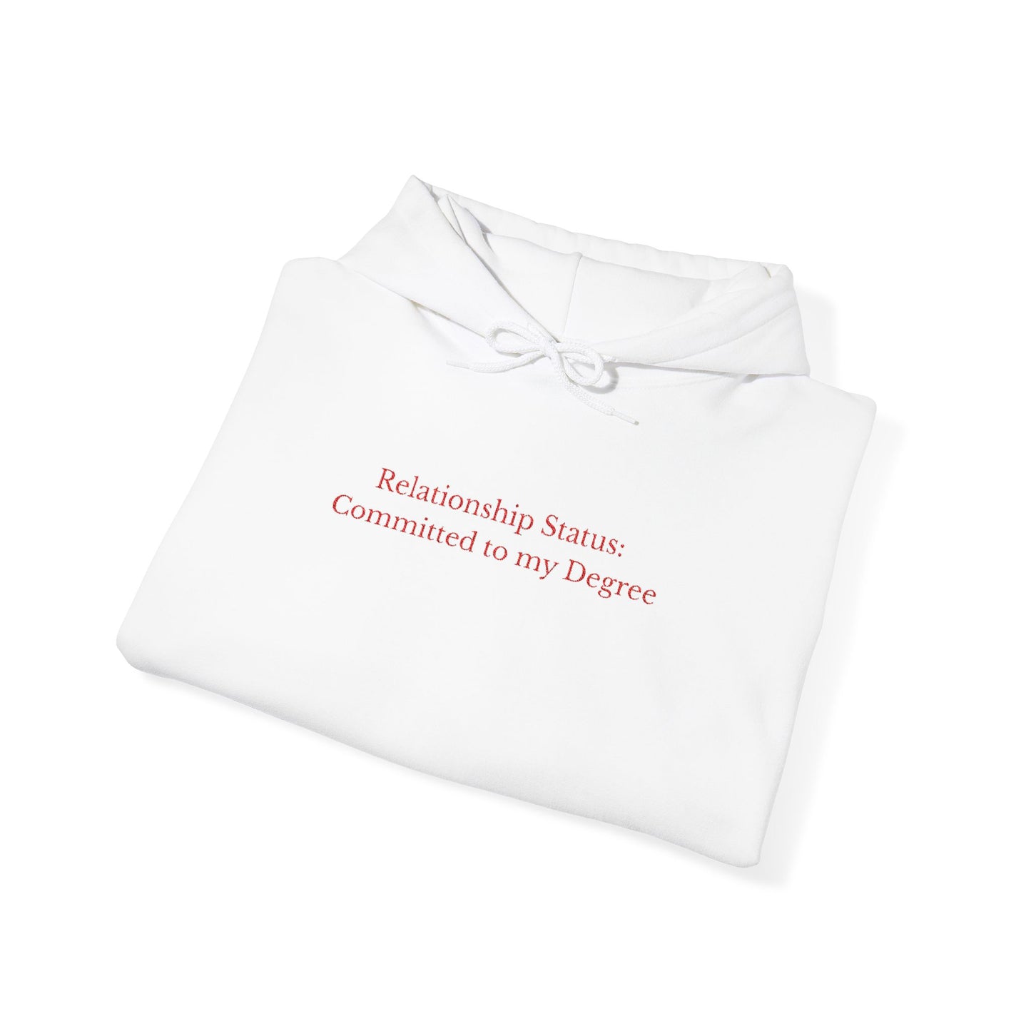 Relationship Status: Committed to My Degree Hoodie