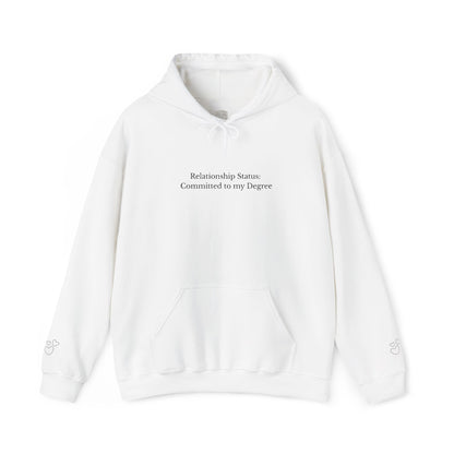 Relationship Status: Committed to my Degree Minimalist Hoodie