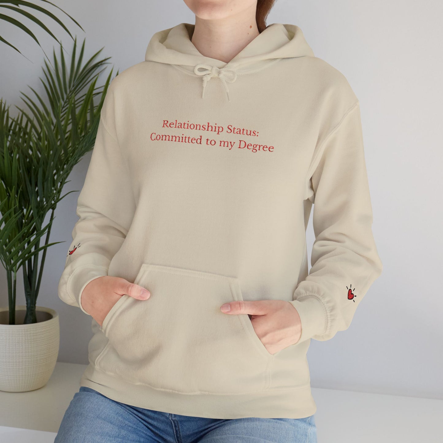 Relationship Status: Committed to My Degree Hoodie